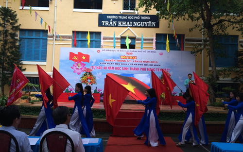 В г.Хошимине прошёл традиционный праздник лагеря школьников и студентов